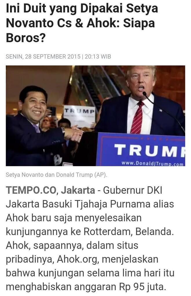 Didukung Golkar, Ahok Mulai Bicara Maju Jalur Partai