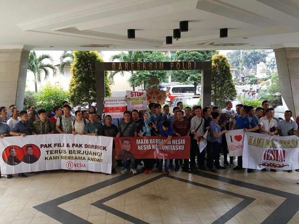AKSI NESIA "MENJAWAB" DI BARESKRIM MABES POLRI