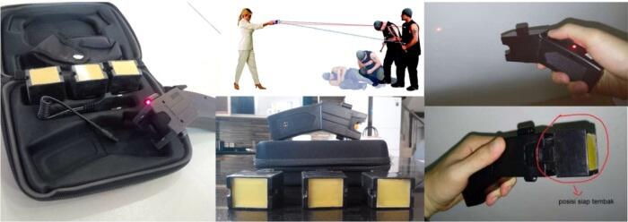 STUNGUN (STUN GUN) JL-2018, WS-928, XMEN, 007, MODEL PISTOL DLL - ALAT KEJUT LISTRIK