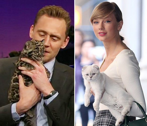 Loki "Thor" kepergok mesra bareng Taylor Swift