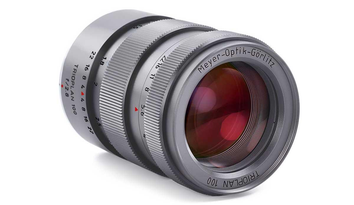 Trioplan f2.8 / 100 Meyer - Optik Titanium Berlapis Emas