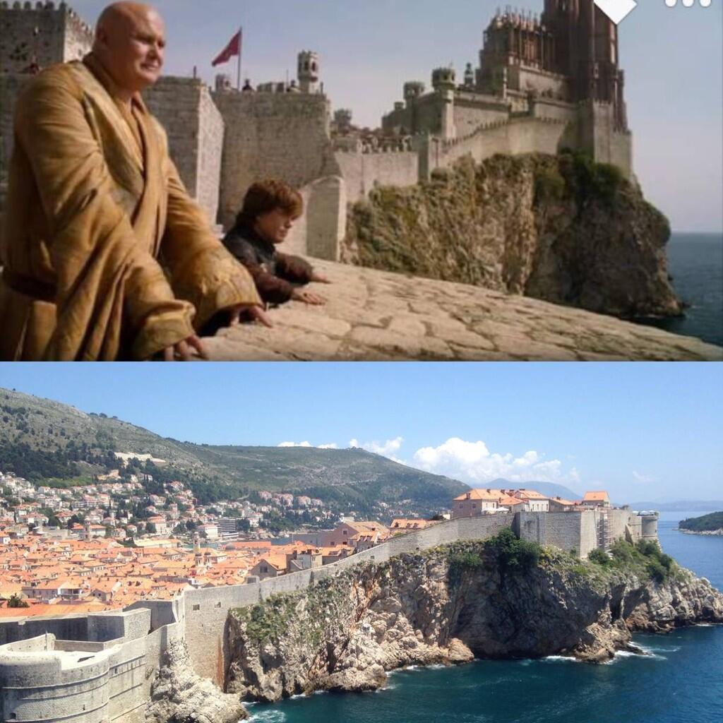 &#91;Foto Perbandingan&#93; King's Landing - Dubrovnik ... Croatia