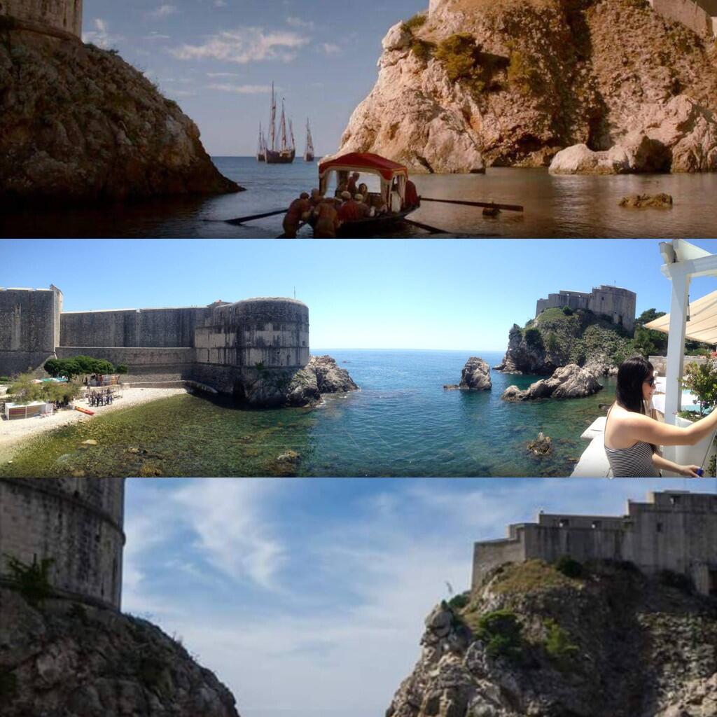 &#91;Foto Perbandingan&#93; King's Landing - Dubrovnik ... Croatia