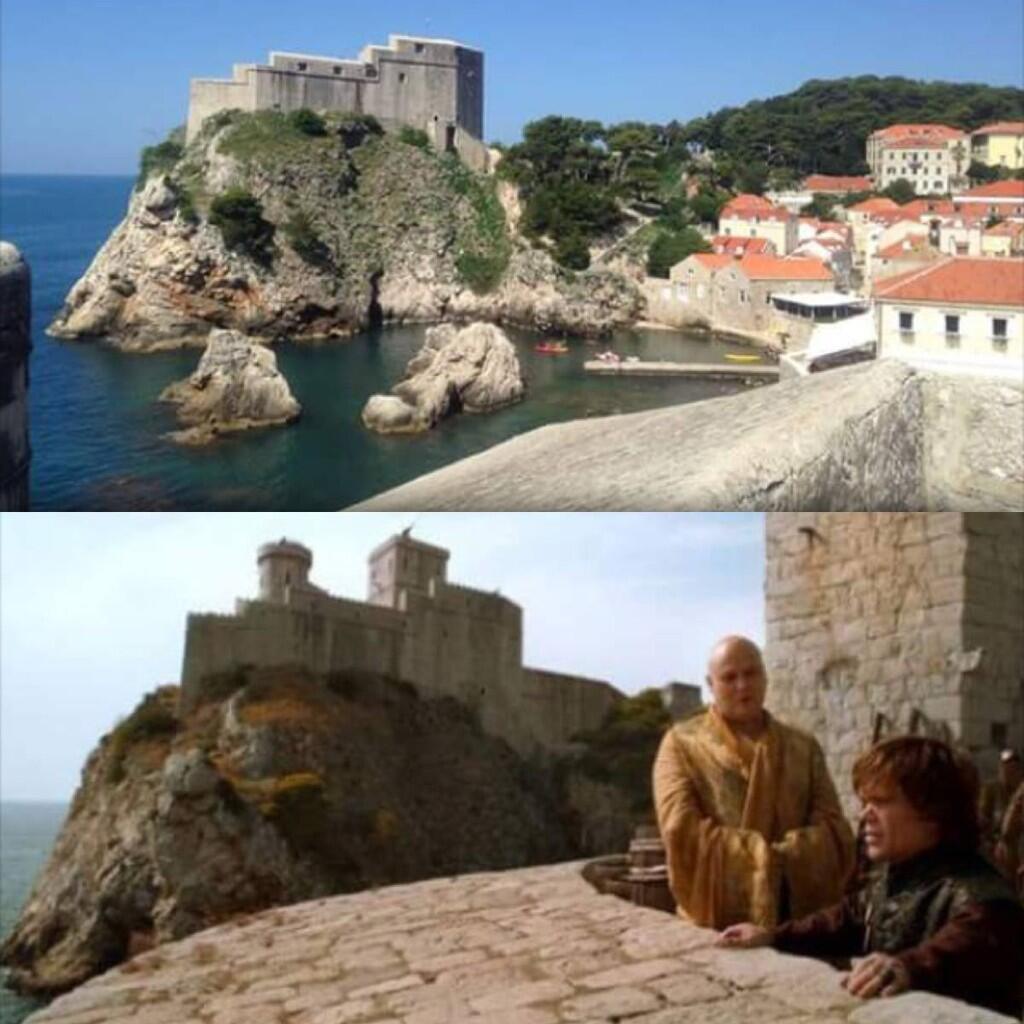 &#91;Foto Perbandingan&#93; King's Landing - Dubrovnik ... Croatia