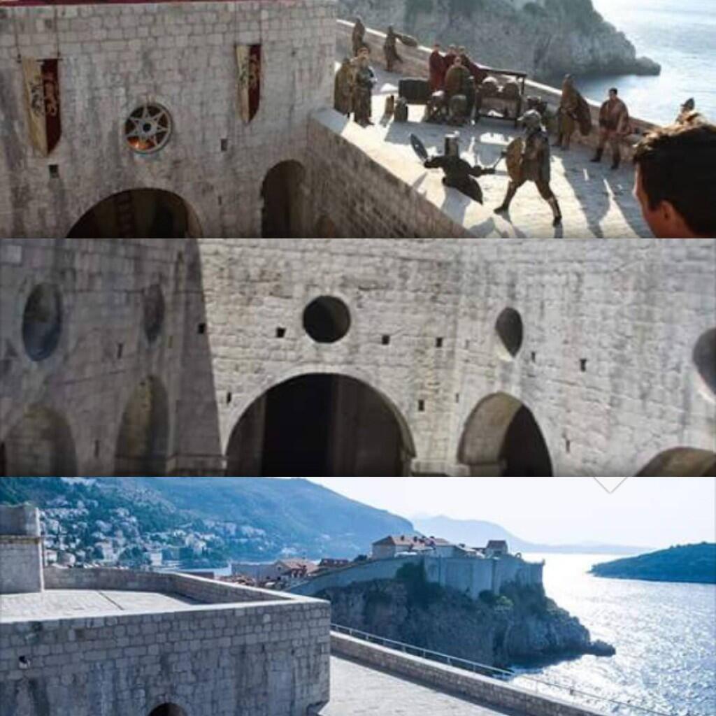 &#91;Foto Perbandingan&#93; King's Landing - Dubrovnik ... Croatia