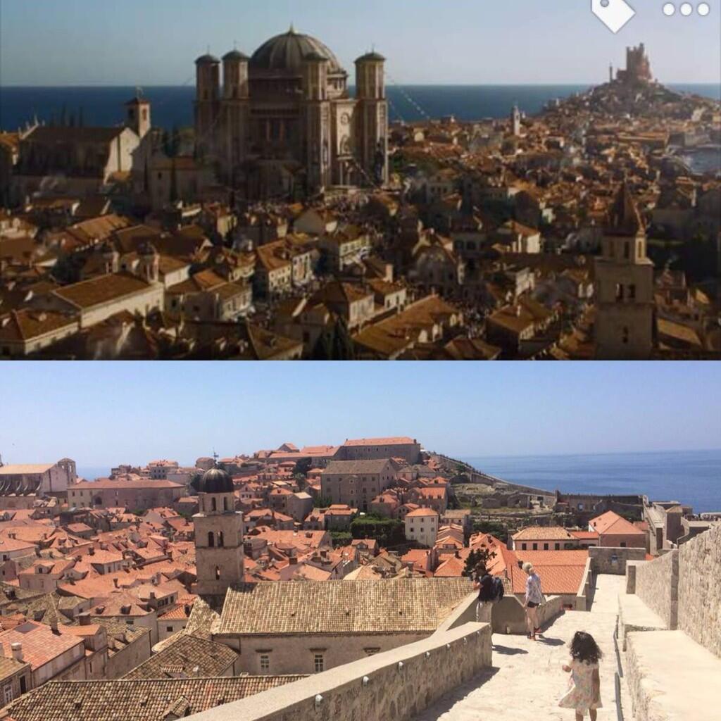 &#91;Foto Perbandingan&#93; King's Landing - Dubrovnik ... Croatia