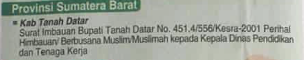 Mendagri Publikasikan 3.143 Perda yang Dicabut : Mana Perda Syariah Nya ???