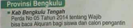 Mendagri Publikasikan 3.143 Perda yang Dicabut : Mana Perda Syariah Nya ???