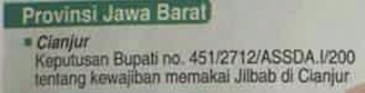 Mendagri Publikasikan 3.143 Perda yang Dicabut : Mana Perda Syariah Nya ???