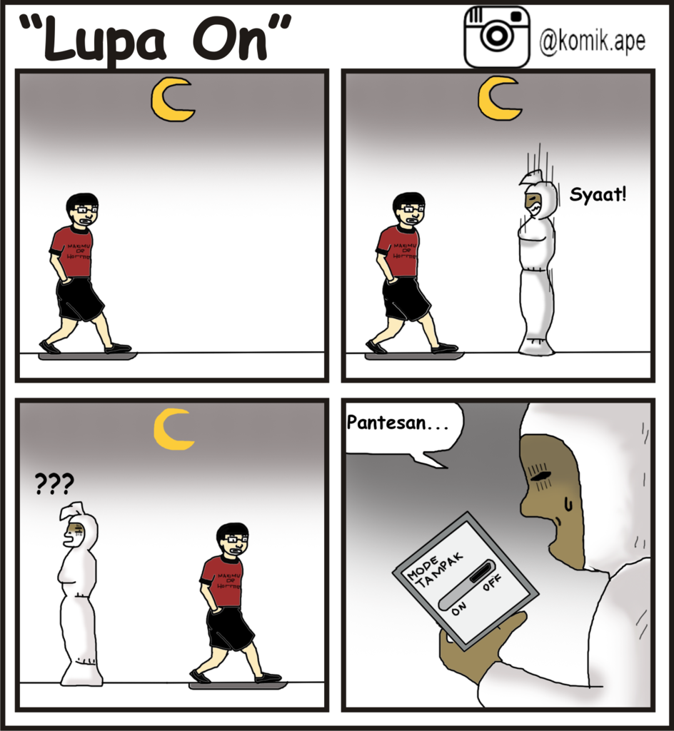 Komik aneh yang tidak lucu, tapi setidaknya yang bikin Tampan 