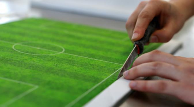 Intip Pembuatan Kue Bertema Euro 2016