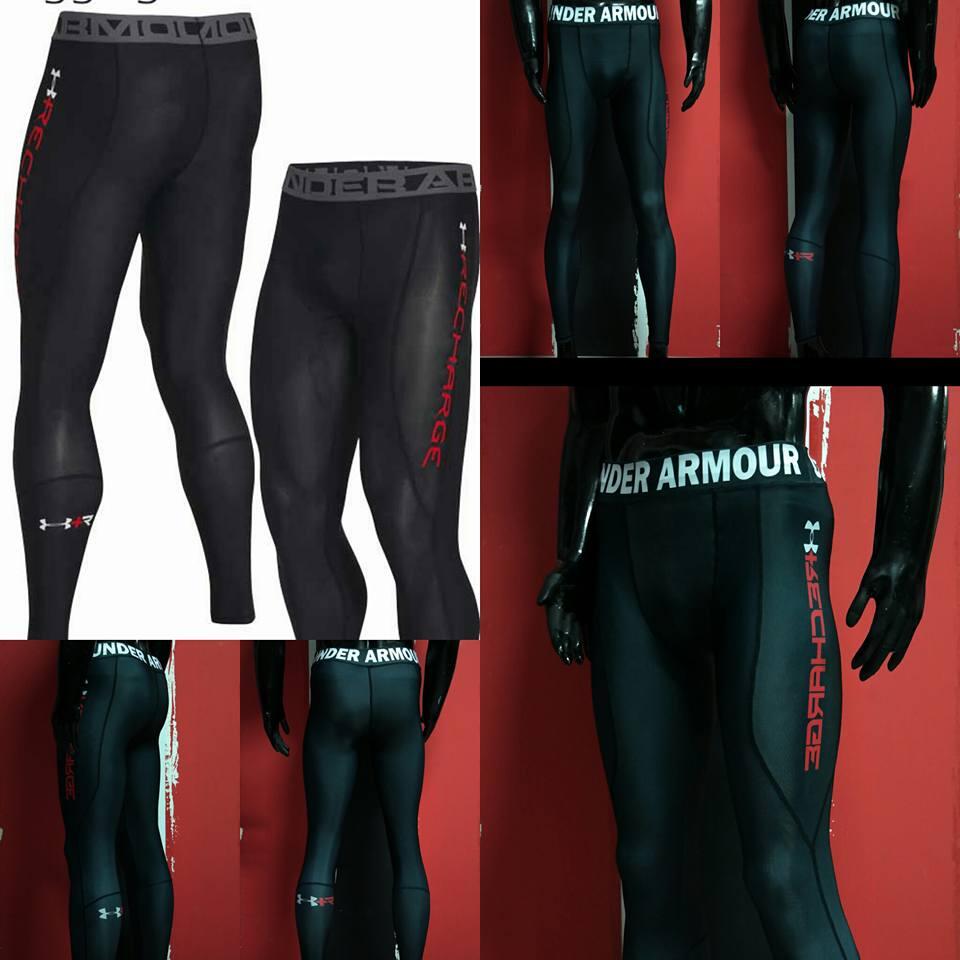 CELANA KETAT LEGGING UNDER ARMOUR RECHARGE COMPRESSION TIGHT SUPER PREMIUM