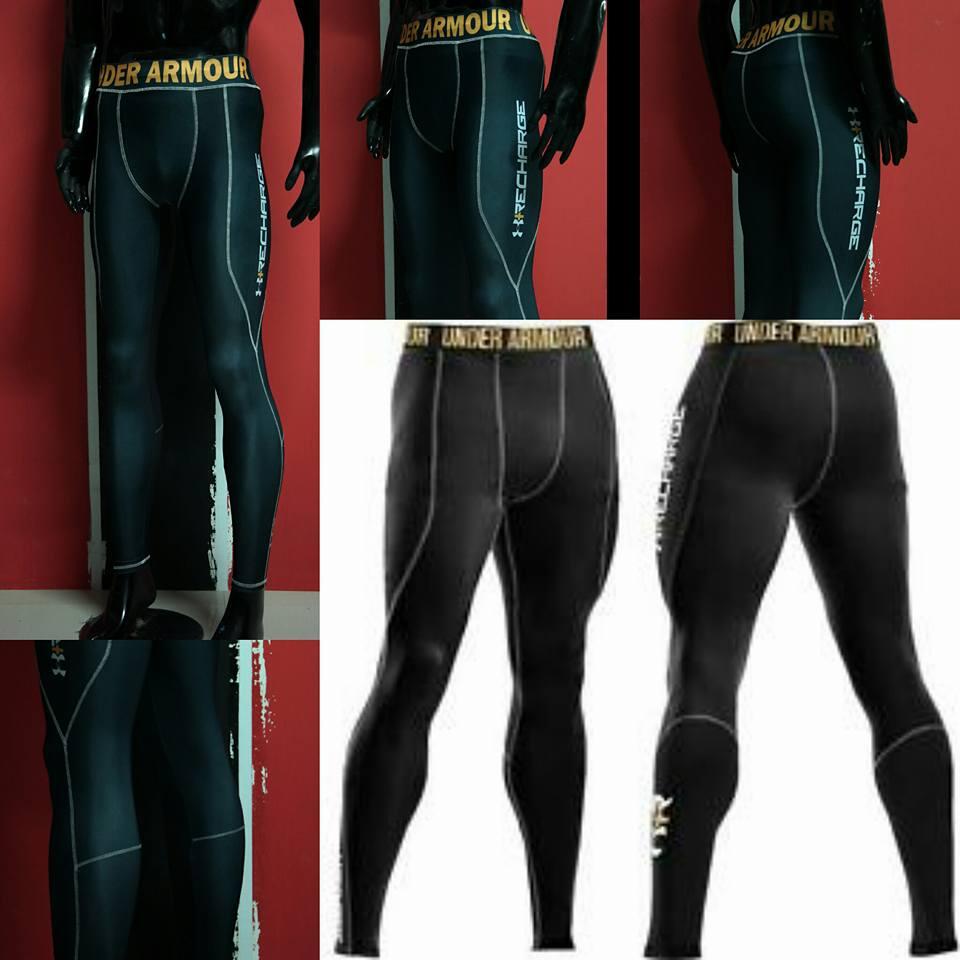 CELANA KETAT LEGGING UNDER ARMOUR RECHARGE COMPRESSION TIGHT SUPER PREMIUM