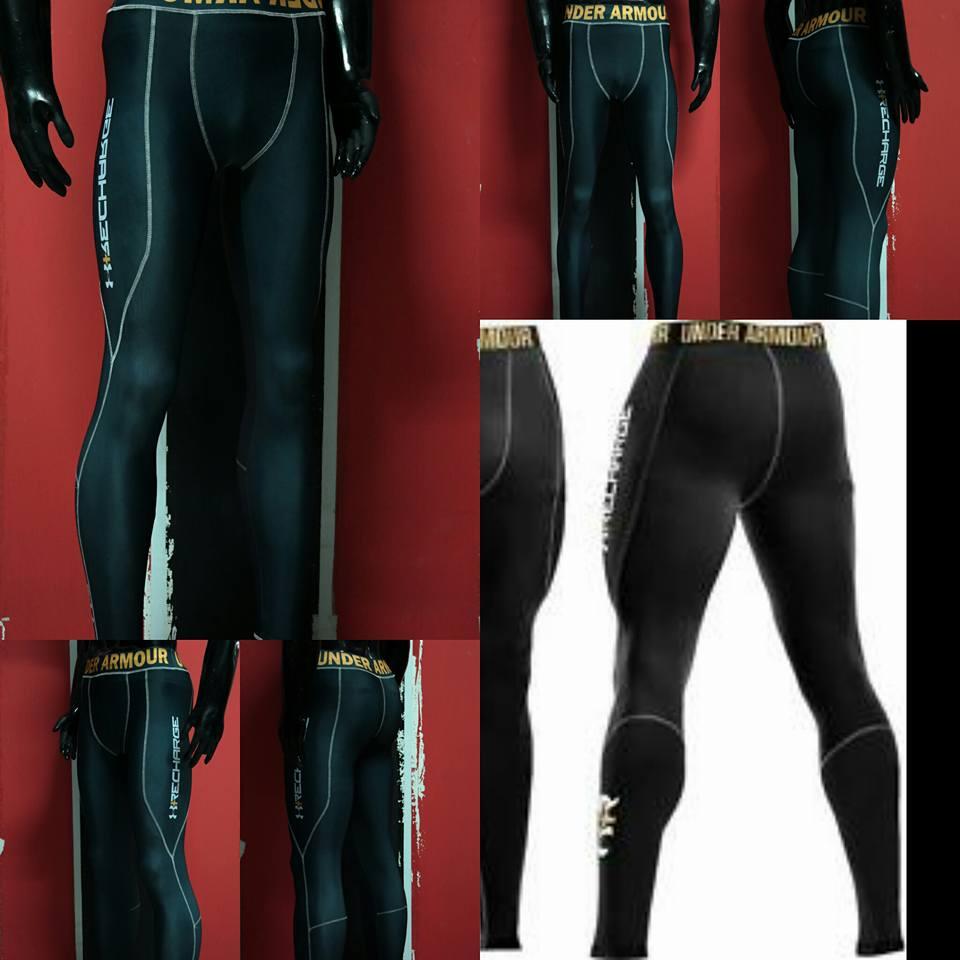 CELANA KETAT LEGGING UNDER ARMOUR RECHARGE COMPRESSION TIGHT SUPER PREMIUM