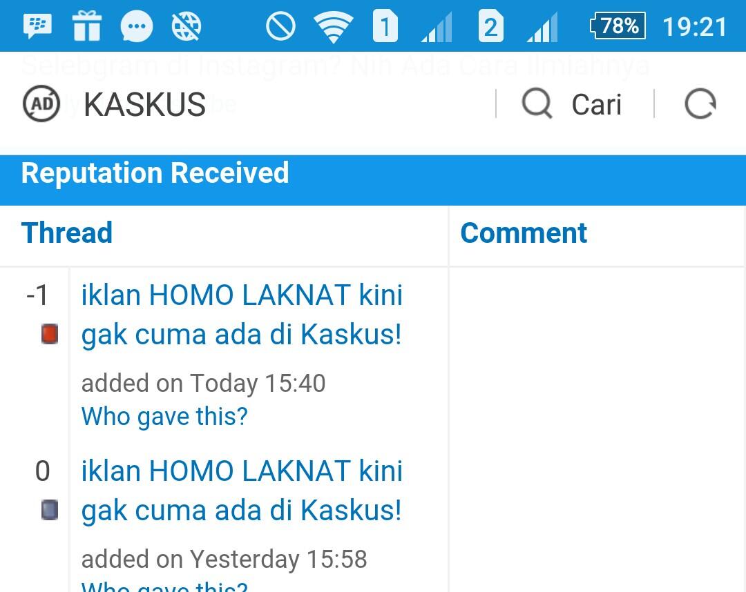 iklan HOMO LAKNAT kini gak cuma ada di Kaskus!