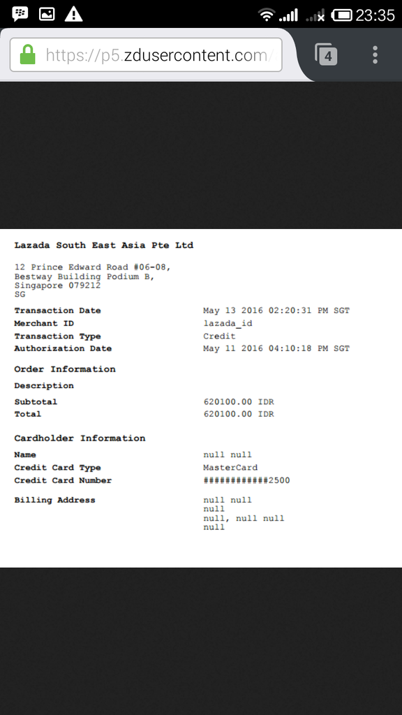 LAZADA TIDAK BERITIKAD BAIK MENYELESAIKAN PROSES REFUND DANA SAYA