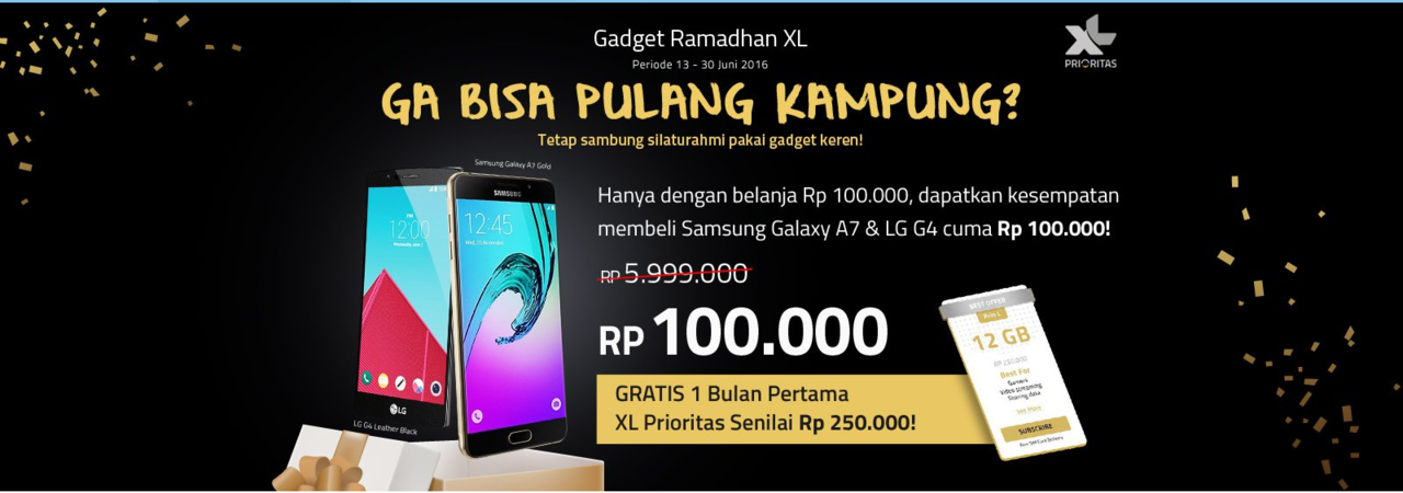 GALAXY A7 dan LG G4 Hanya Rp 100.000 disini!