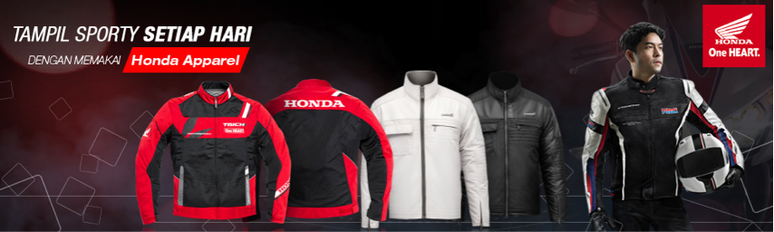 Lengkapi Gayamu Dengan Honda Genuine Apparel Biar Makin Kece, Gan! 