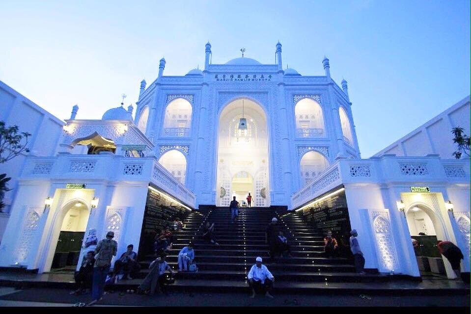 Melihat Masjid Cantik ala Taj Mahal di Sunter yang Dibangun Seorang Mualaf