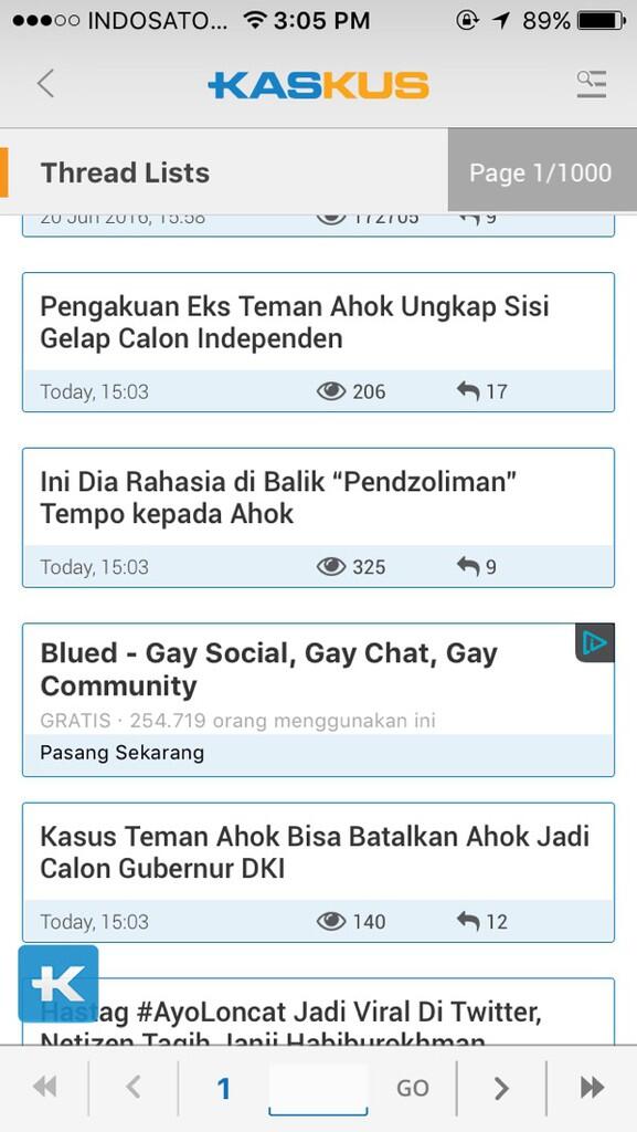 Ternyata kaskus pro GAY gan ini buktinya ..