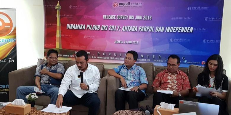 #Survei: Masyarakat Tak Masalah Ahok Maju Lewat Partai Politik Atau Independen