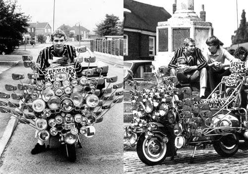 Fashion & Culture Mods yang melekat pada pengguna Scooter (history)