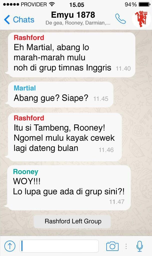 Gokil Dah Grup Whatsap Pemain Euro 2016 Ini 