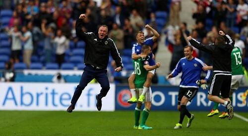 Duel British Raya Membara, Wales Kontra Irlandia Utara