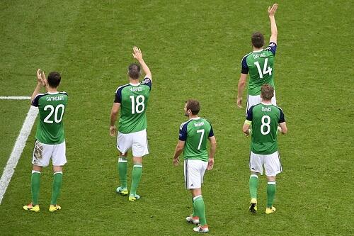 Duel British Raya Membara, Wales Kontra Irlandia Utara