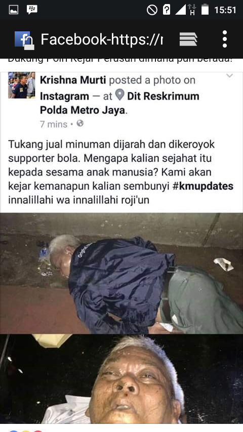 Supporter Klub Sepak Bola 'Rusuh' Lagi semalam