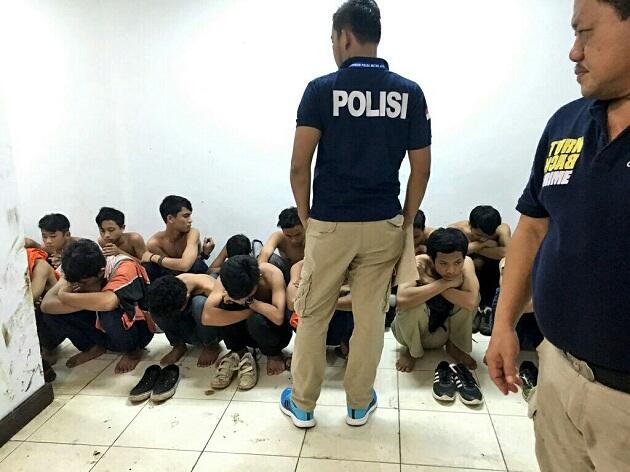 Ini Dia Wajah-Wajah Ratusan Jakmania Yang Dibekuk Polisi