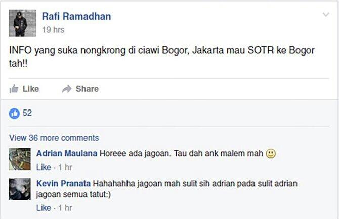 Mengerikan, akun ini unggah aksi kekerasan & penjualan senjata tajam