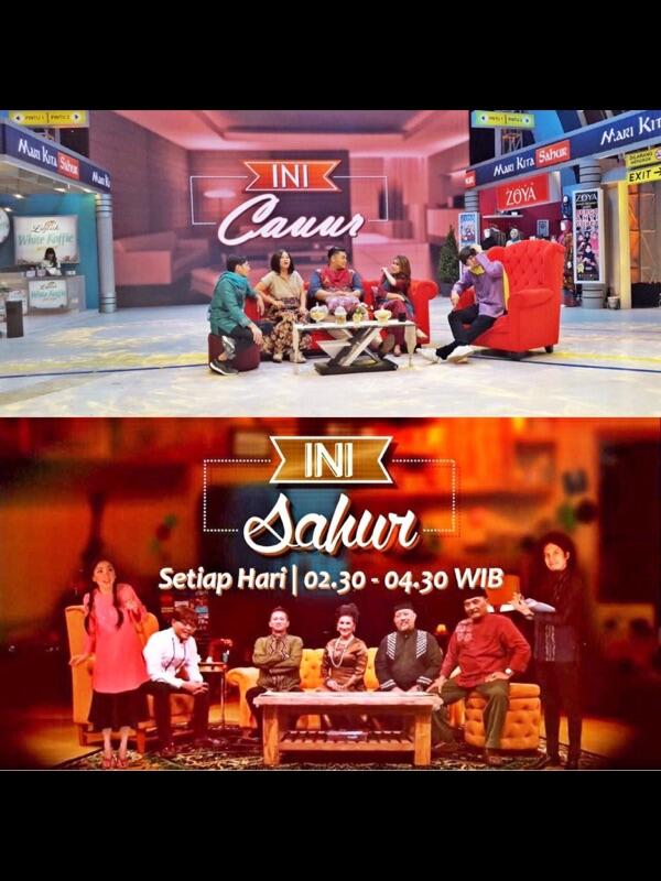Acara Ini Caur Trans TV nyontek banget Ini Sahur Net TV