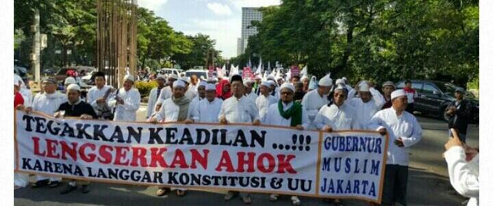 Ahok: Tembak dan Bakar Demonstran Anarkis Hidup-hidup!