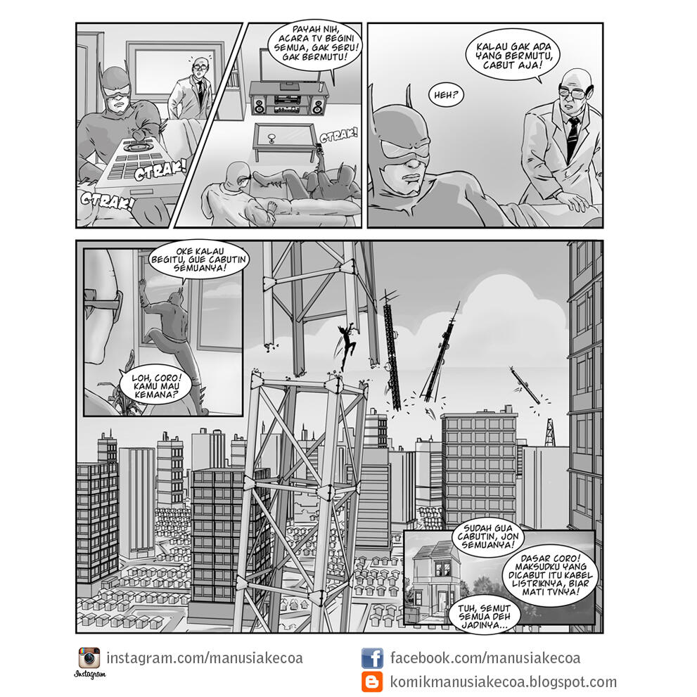 Komik Manusia Kecoa