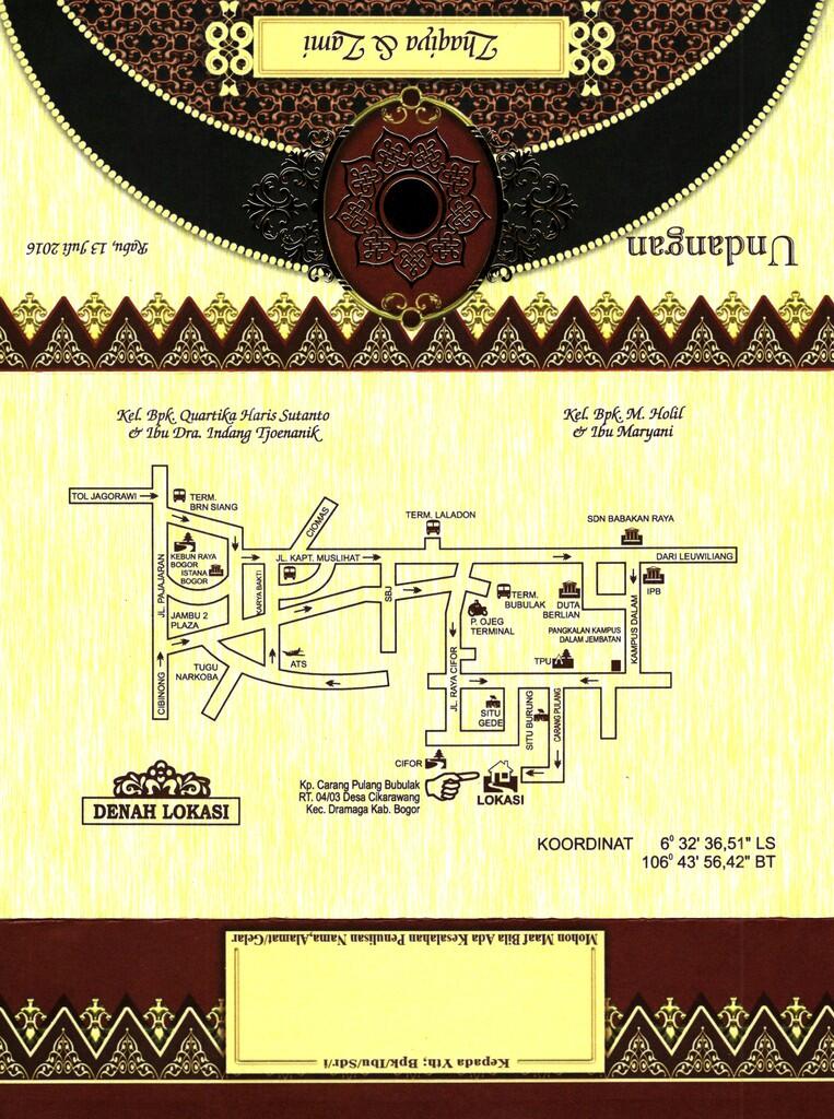 &#91;INVITATION&#93; Undangan Pernikah Zha.Sha