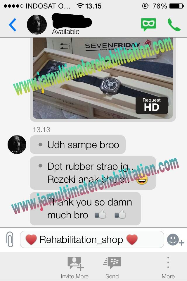 KOMENTAR DAN KESAKSIAN PARA COSTUMER REHABILITATION SHOP