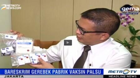 Tersangka Vaksin Palsu Juga Dijerat TPPU