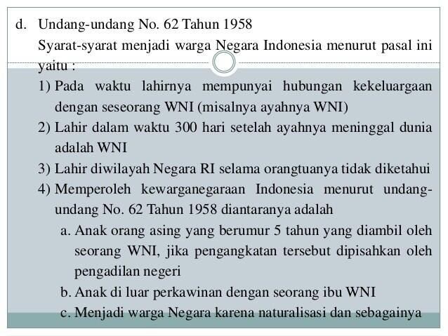 WNA yang berjuang Menjadi WNI di Negeri Kaya Indonesia