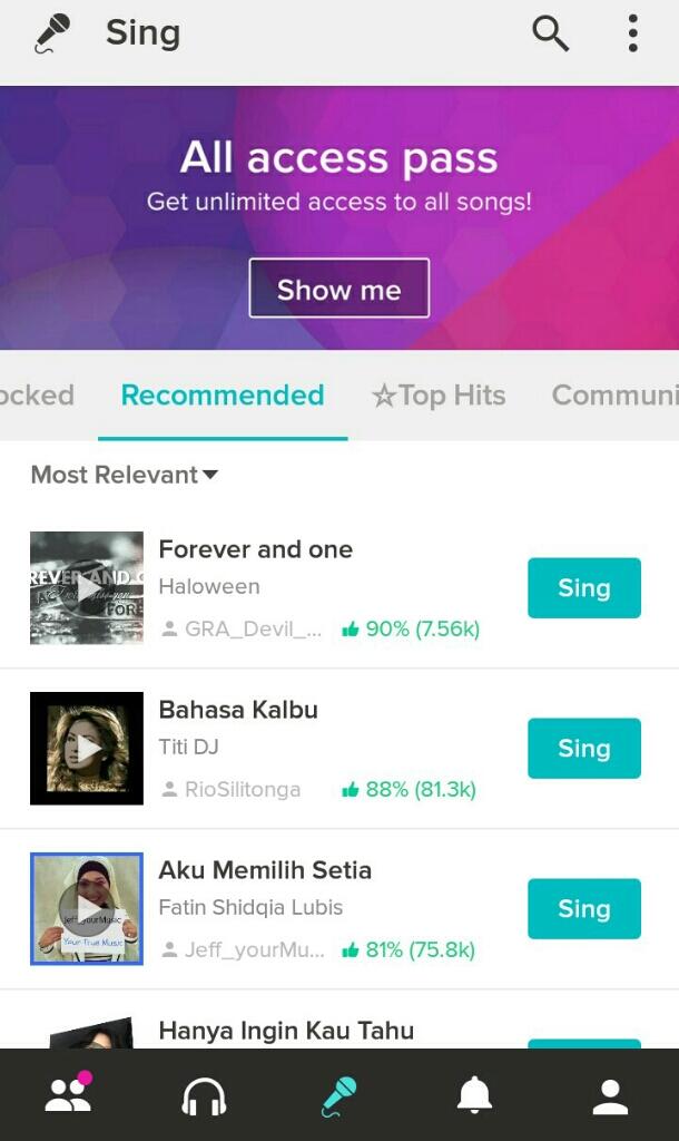 Smule Gratis non VIP
