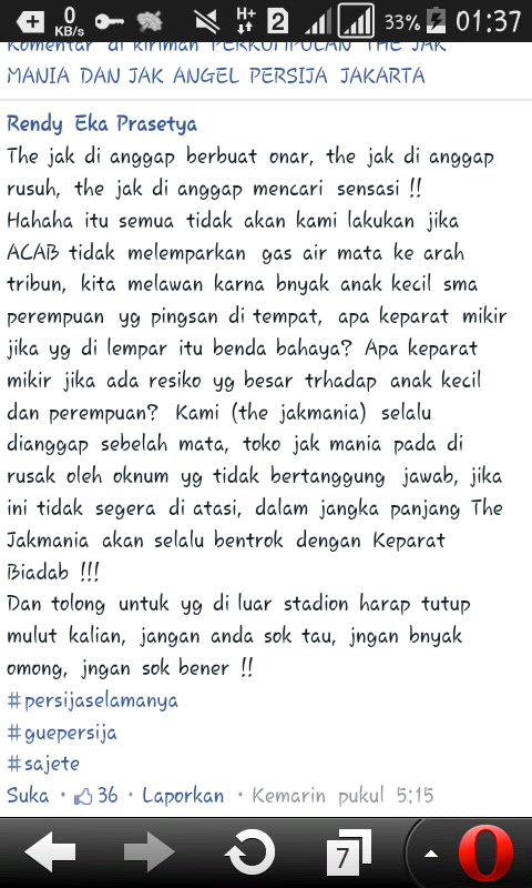 Artikel HEBAT Captain BAMBANG PAMUNGKAS dan Sebab Akibat Insiden GBK