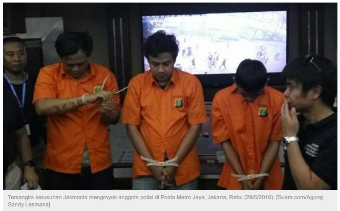 Tersangka Bertato ACAB, Polisi: Ini Potensi Ancaman