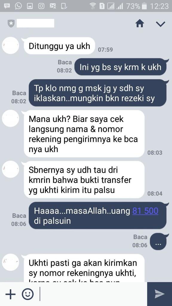 Pelajaran untuk para OL Shop agar bisa menghargai pembeli, surat untuk Hicaberindo