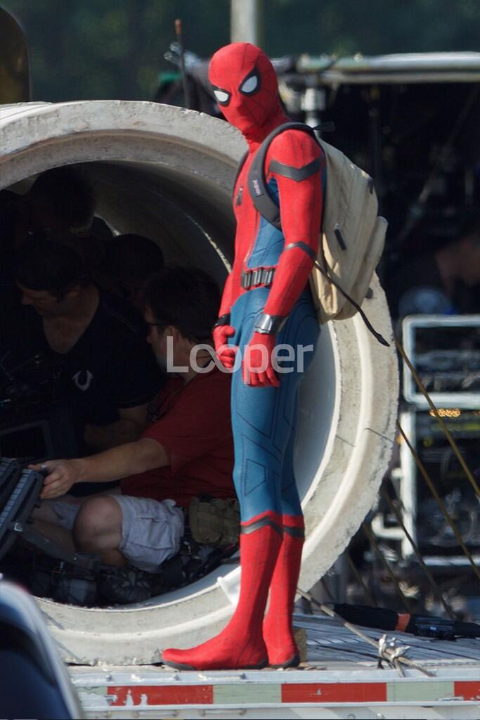 Inilah Foto Eksklusif Dari Proses Syuting Spider-man Homecoming