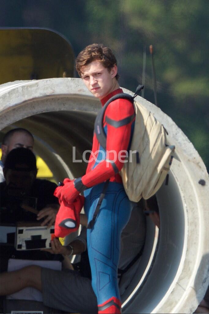 Inilah Foto Eksklusif Dari Proses Syuting Spider-man Homecoming