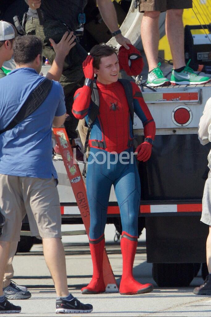 Inilah Foto Eksklusif Dari Proses Syuting Spider-man Homecoming