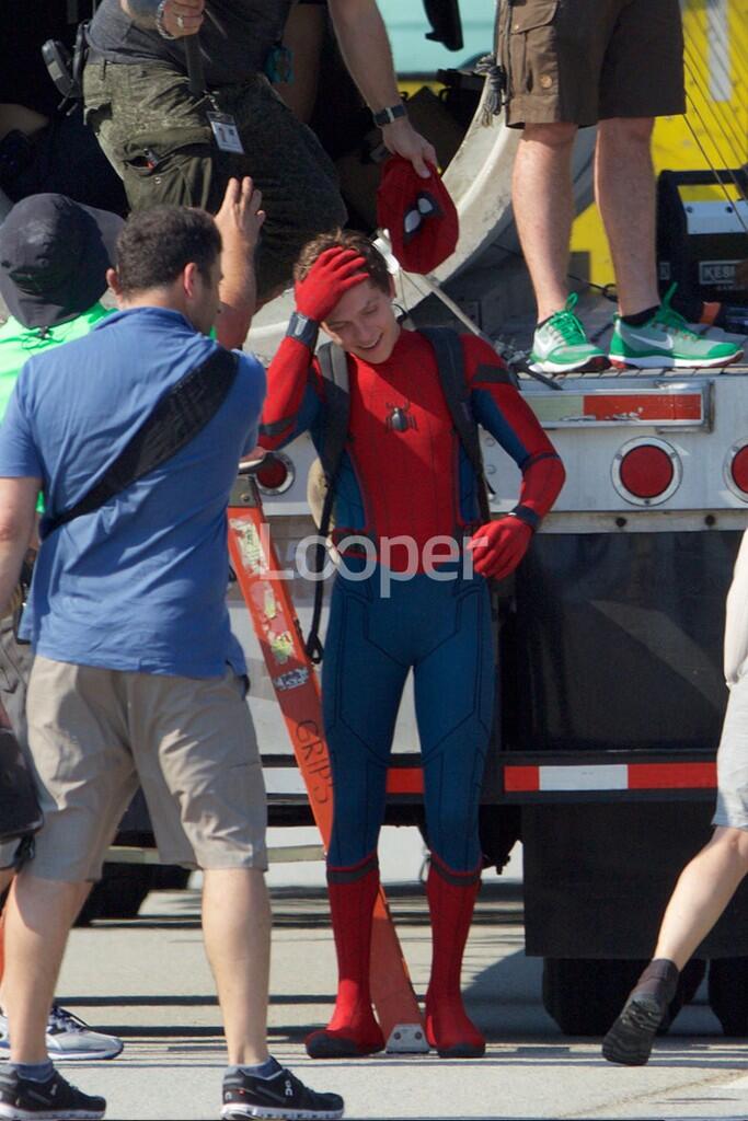 Inilah Foto Eksklusif Dari Proses Syuting Spider-man Homecoming