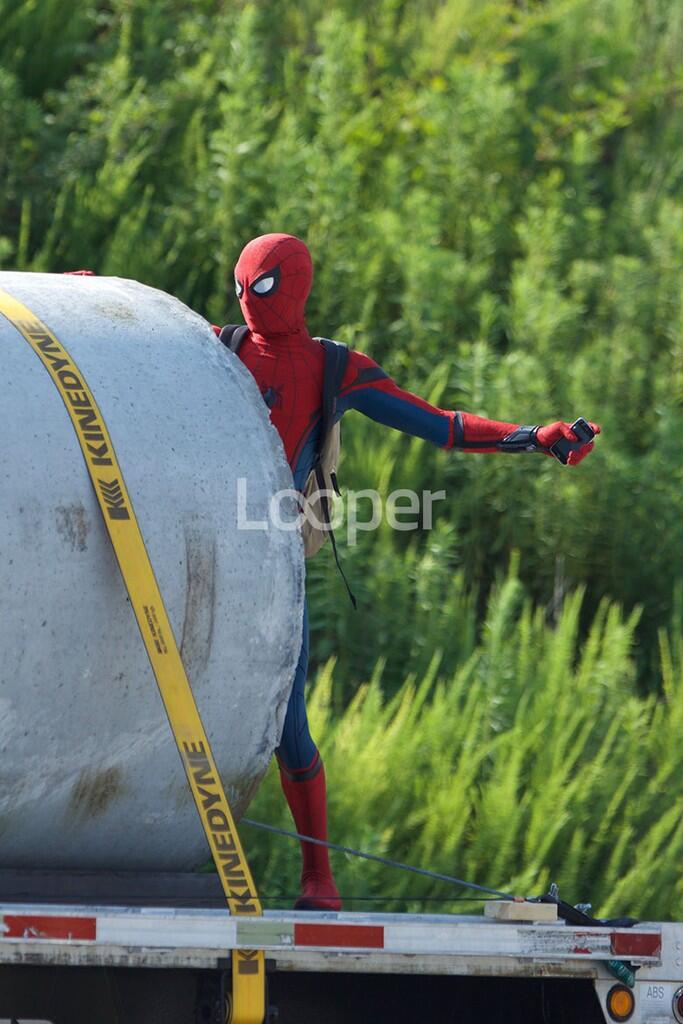 Inilah Foto Eksklusif Dari Proses Syuting Spider-man Homecoming