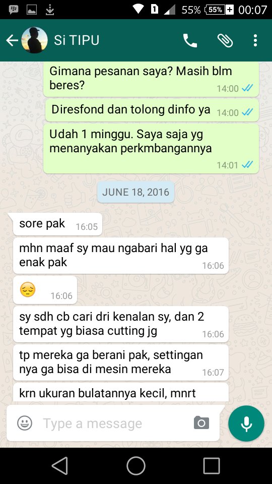 Surat Terbuka untuk Ayatullah Jaya Primanofa No Rek BCA 0371668020 hp 085743735712