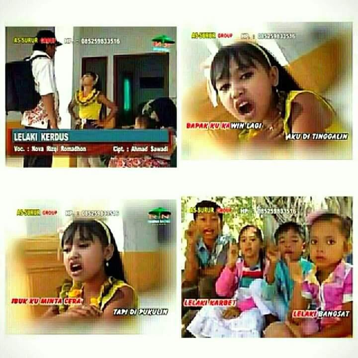 Gile Anak kecil jama sekarang nyanyiannya.Polisi,Ham,Kpa silahkan masuk